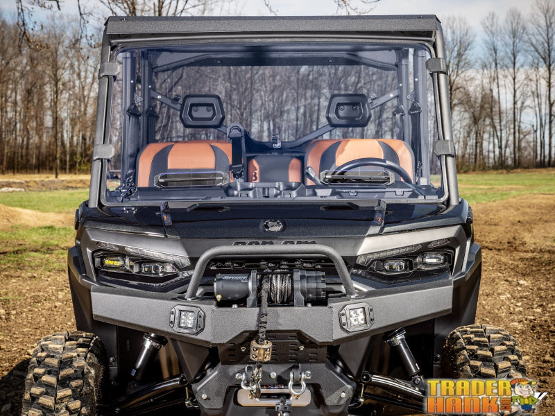 Can-Am Defender HD11 Vented Full Windshield | UTV Accessories - Free shipping