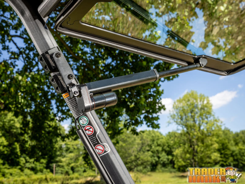 Can-Am Defender HD5 MaxDrive Power Flip Glass Windshield | UTV Accessories - Free shipping