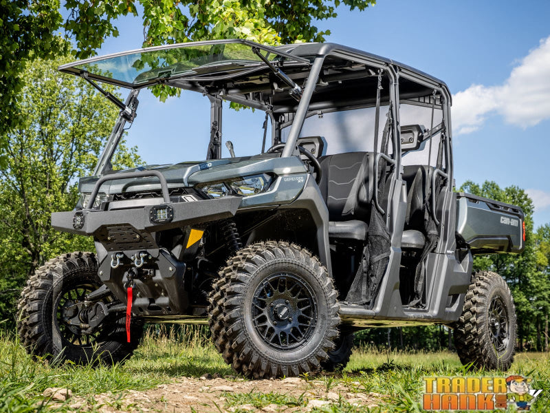 Can-Am Defender HD7 MaxDrive Power Flip Glass Windshield | UTV Accessories - Free shipping