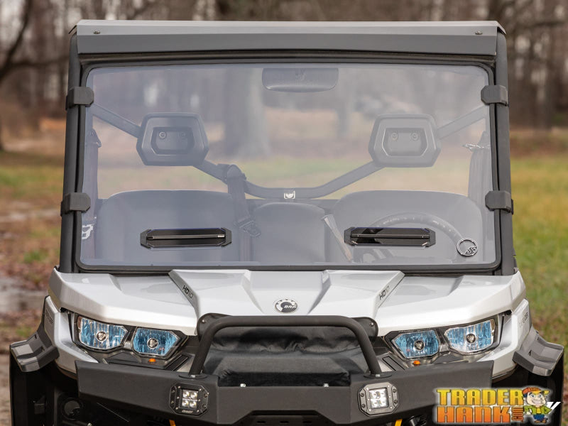 Can-Am Defender HD8 Vented Full Windshield | UTV Accessories - Free shipping