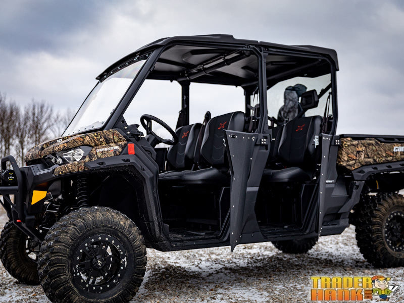 Can-Am Defender HD9 MAX Aluminum Doors | UTV Accessories - Free shipping