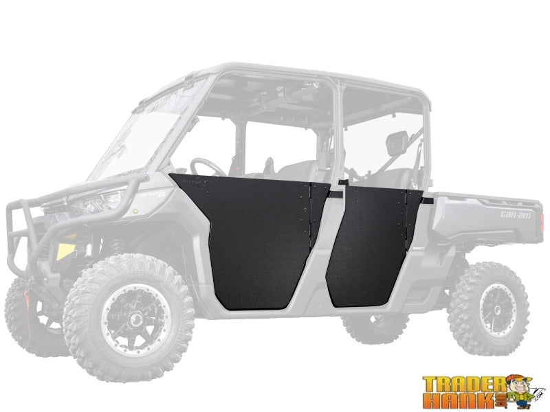 Can-Am Defender HD9 MAX HDPE Half Doors | UTV Accessories - Free shipping