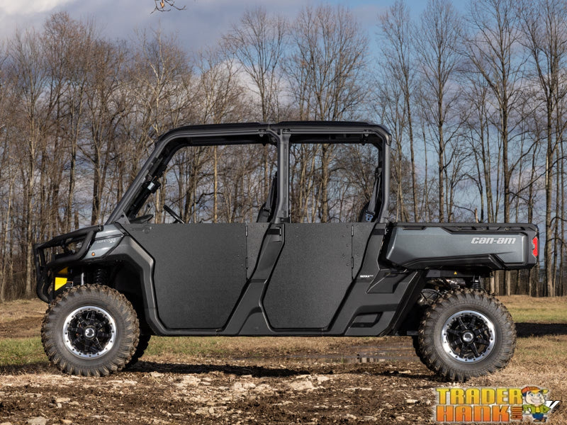 Can-Am Defender HD9 MAX HDPE Half Doors | UTV Accessories - Free shipping