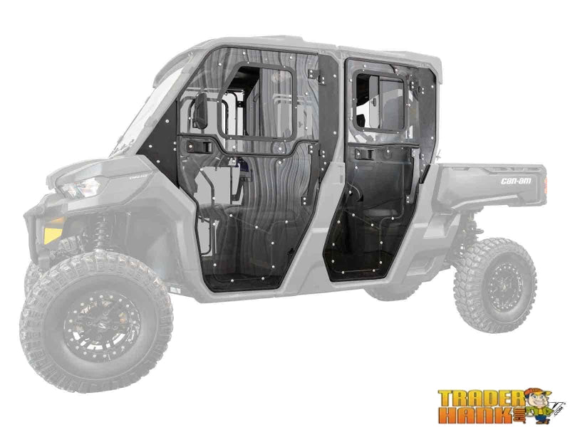 Can-Am Defender MAX HD8 Convertible Cab Enclosure Doors | UTV Accessories - Free shipping