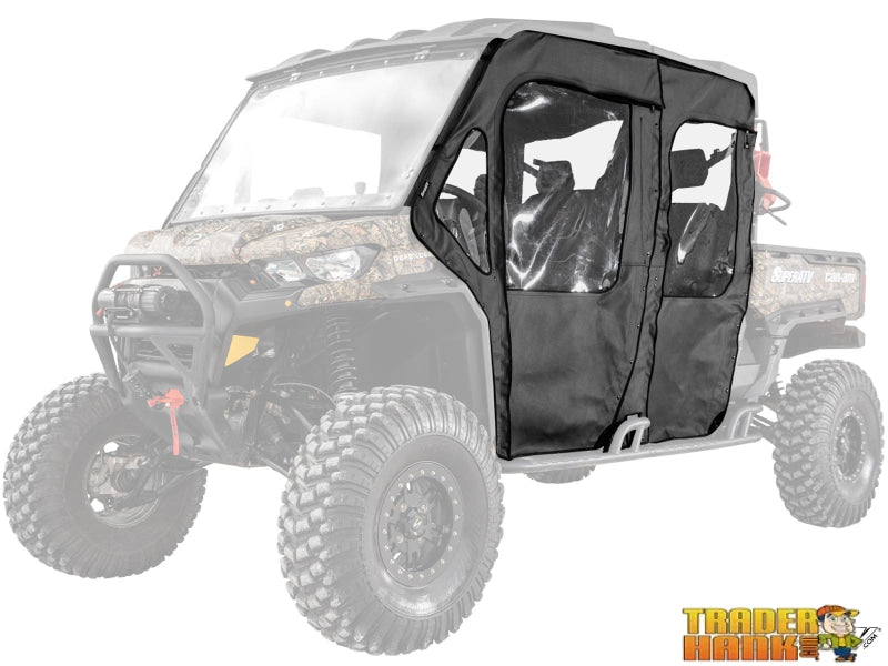 Can-Am Defender MAX HD9 Primal Soft Cab Enclosure Doors | UTV Accessories - Free shipping