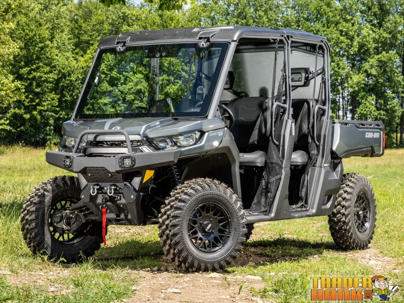 Can-Am Defender MaxDrive Power Flip Glass Windshield | UTV Accessories - Free shipping