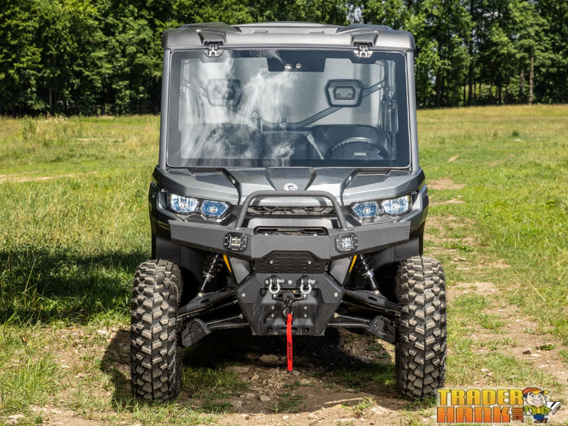 Can-Am Defender MaxDrive Power Flip Glass Windshield | UTV Accessories - Free shipping