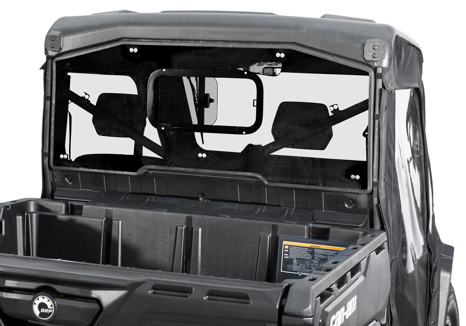 Can-Am Defender HD9 Sliding Rear Windshield