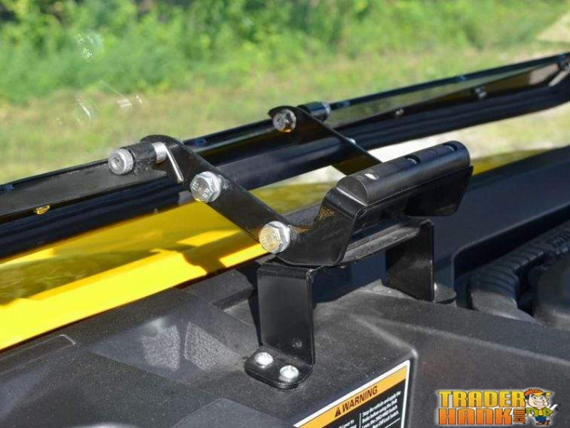 Can-Am Defender Scratch Resistant Flip Windshield | SUPER ATV WINDSHIELDS - Free Shipping