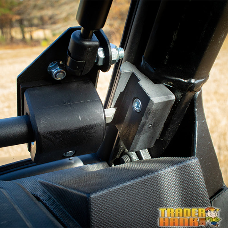 Can Am Defender Velocity Flip Up Front Windshield - Hard Coated | UTV Accessories - Free shipping