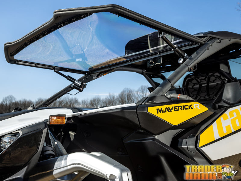 Can-Am Maverick R MaxDrive Power Flip Windshield | Free shipping