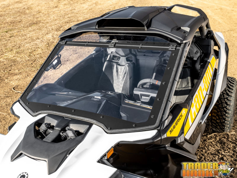 Can-Am Maverick R MaxDrive Power Flip Windshield | Free shipping