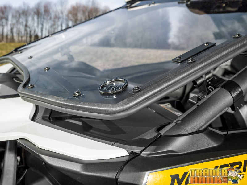 Can-Am Maverick R Scratch-Resistant Flip Windshield | UTV Accessories - Free shipping