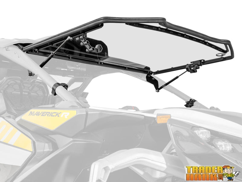 Can-Am Maverick R Scratch-Resistant Flip Windshield | UTV Accessories - Free shipping