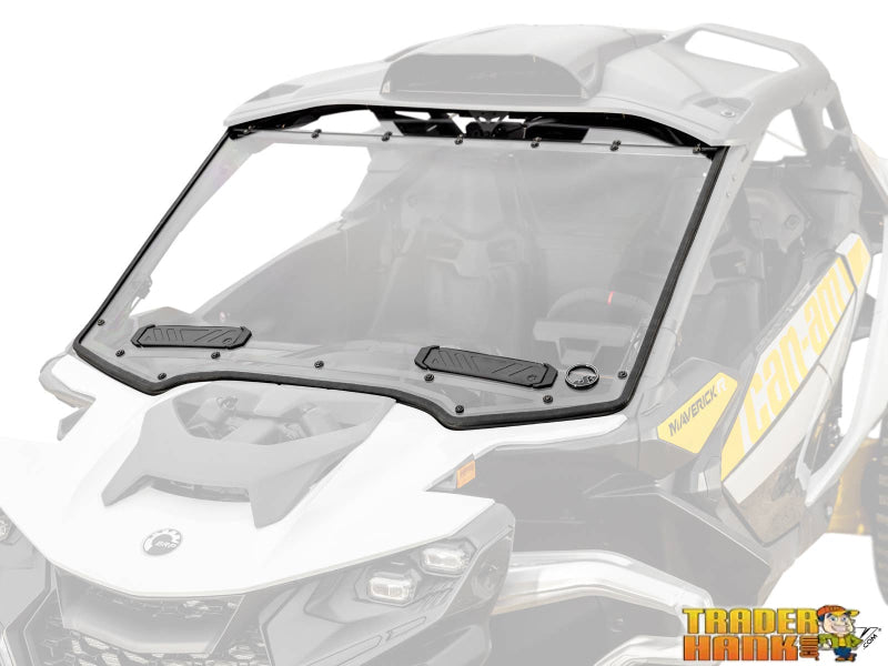 Can - Am Maverick R Scratch - Resistant Vented Full Windshield | UTV Accessories - Free shipping