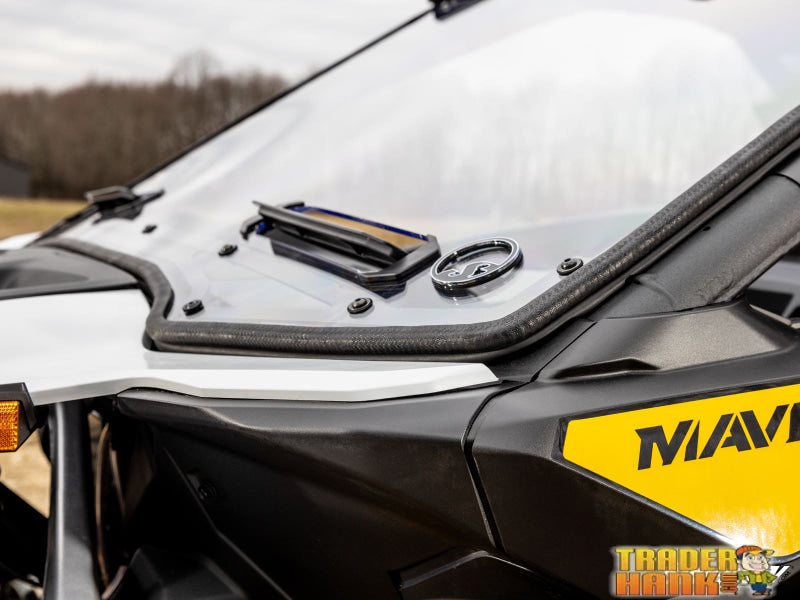 Can-Am Maverick R Scratch-Resistant Vented Full Windshield | UTV Accessories - Free shipping