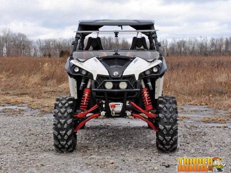 Can-Am Maverick Scratch Resistant Flip Windshield | SUPER ATV WINDSHIELDS - Free Shipping