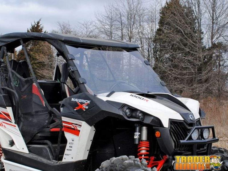 Can-Am Maverick Scratch Resistant Full Windshield | SUPER ATV WINDSHIELDS - Free Shipping