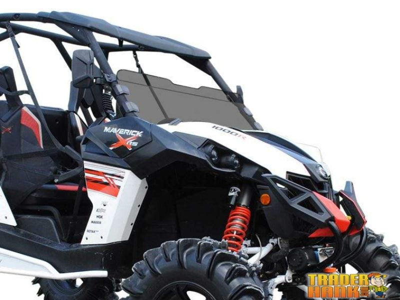 Can-Am Maverick Scratch Resistant Half Windshield | Free shipping