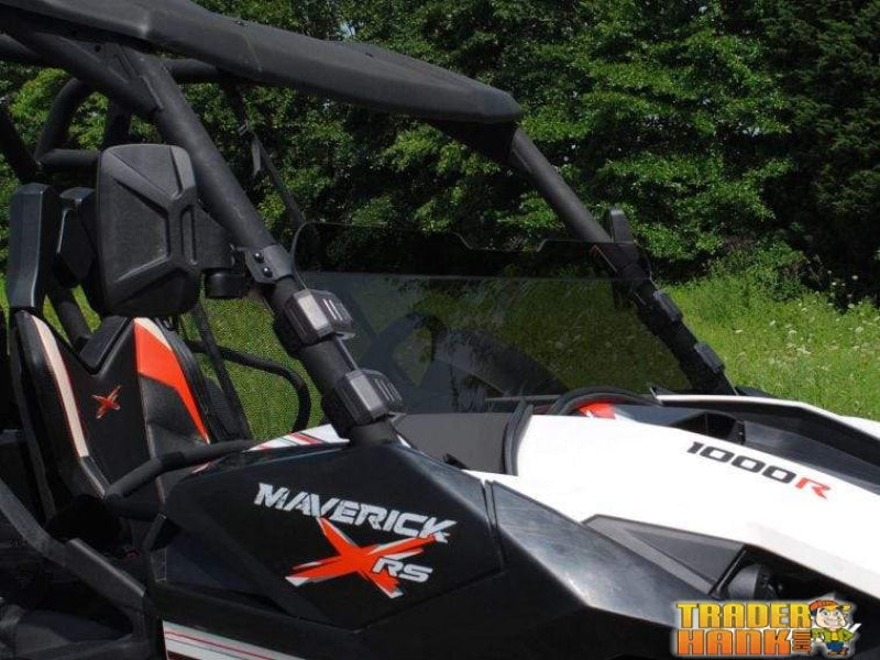 Can-Am Maverick Scratch Resistant Half Windshield | Free shipping