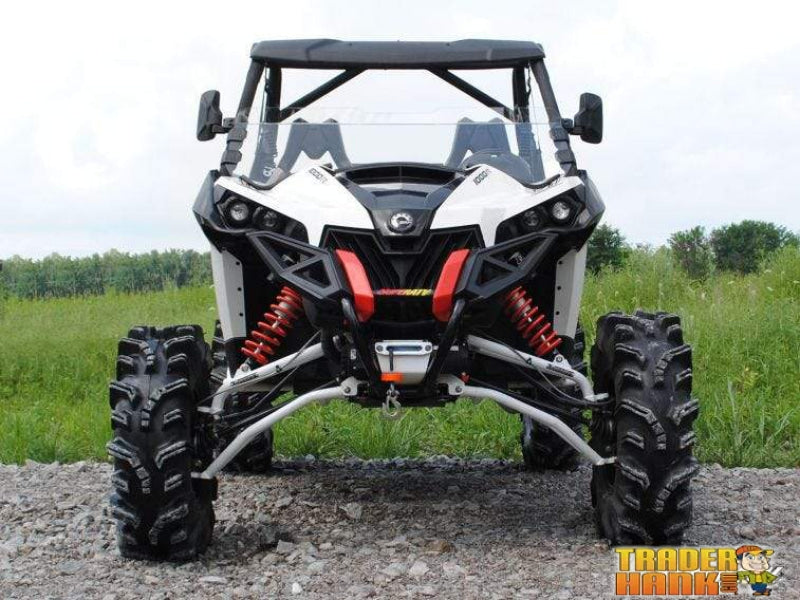 Can-Am Maverick Scratch Resistant Half Windshield | Free shipping