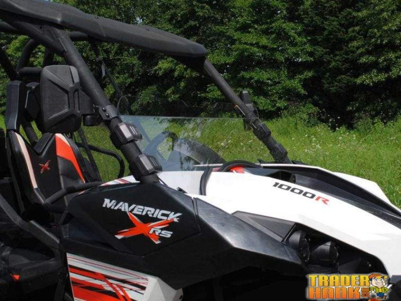 Can-Am Maverick Scratch Resistant Half Windshield | Free shipping