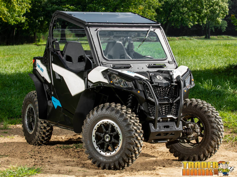 Can-Am Maverick Sport Flip Down Glass Windshield | UTV Accessories - Free shipping