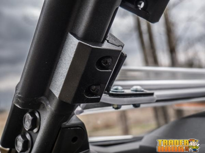 Can-Am Maverick Sport Scratch Resistant Flip Windshield | SUPER ATV WINDSHIELDS - Free shipping