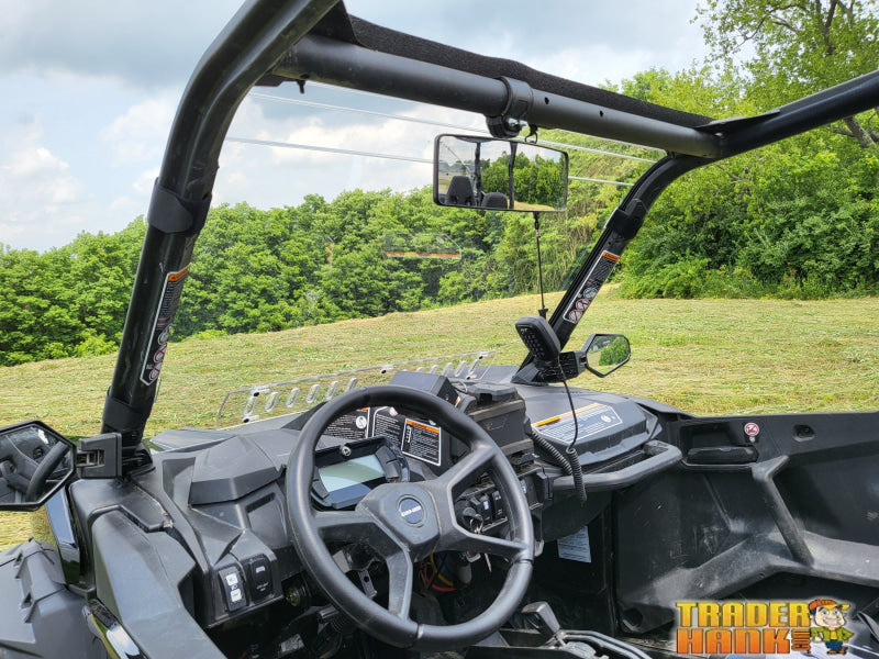 Can-Am Maverick Sport Max - 1 Pc Windshield w/Hard Coat and Vent Options | UTV Accessories - Free shipping