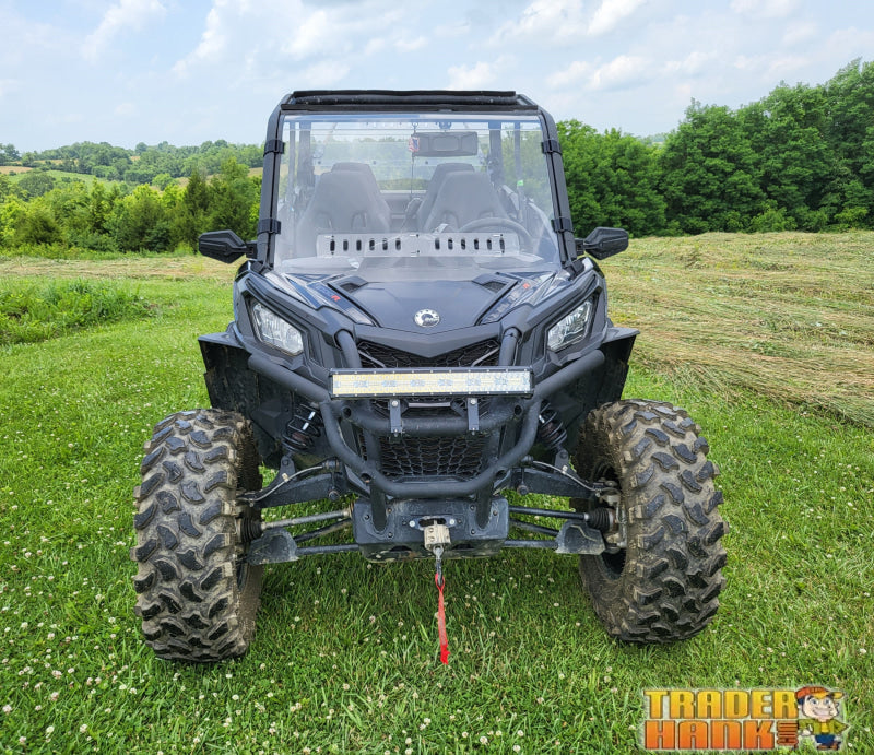 Can-Am Maverick Sport Max - 1 Pc Windshield w/Hard Coat and Vent Options | UTV Accessories - Free shipping