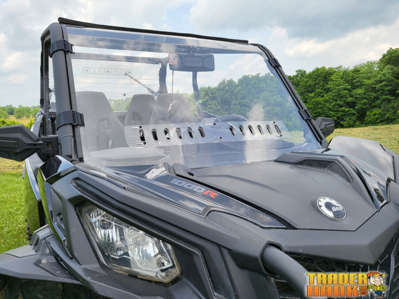 Can-Am Maverick Sport Max - 1 Pc Windshield w/Hard Coat and Vent Options | UTV Accessories - Free shipping