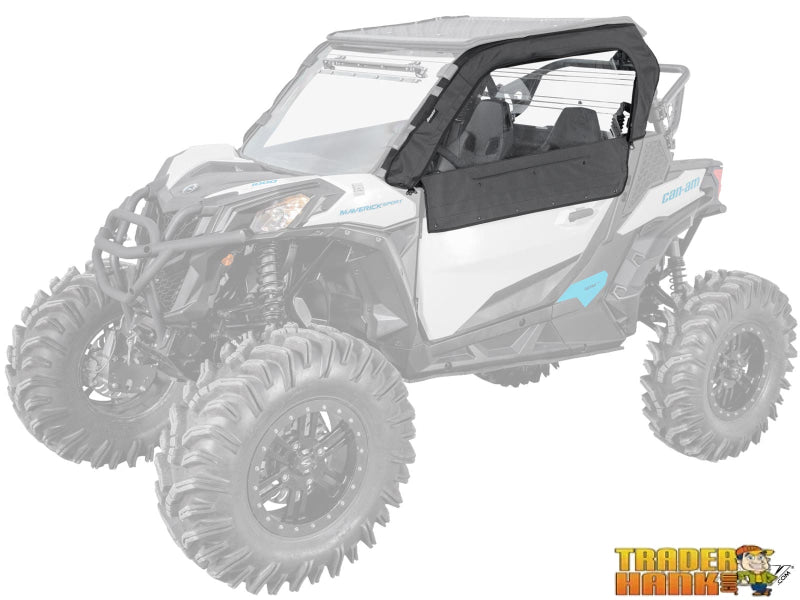 Can-Am Maverick Trail Primal Soft Cab Enclosure Upper Doors | UTV Accessories - Free shipping