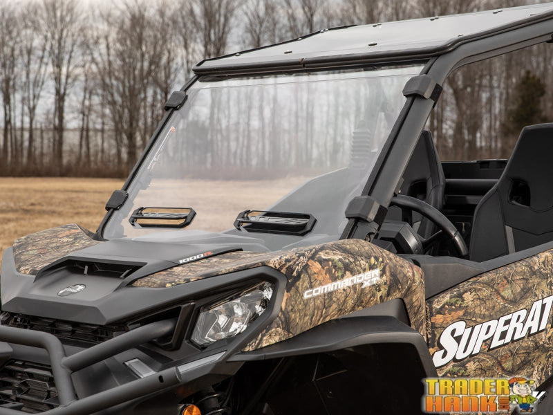 Can-Am Maverick Trail Scratch Resistant Vented Full Windshield | Free shipping