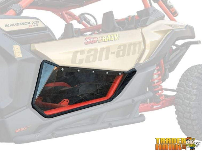 Can-Am Maverick X3 Clear Lower Doors | Super ATV Doors - Free Shipping