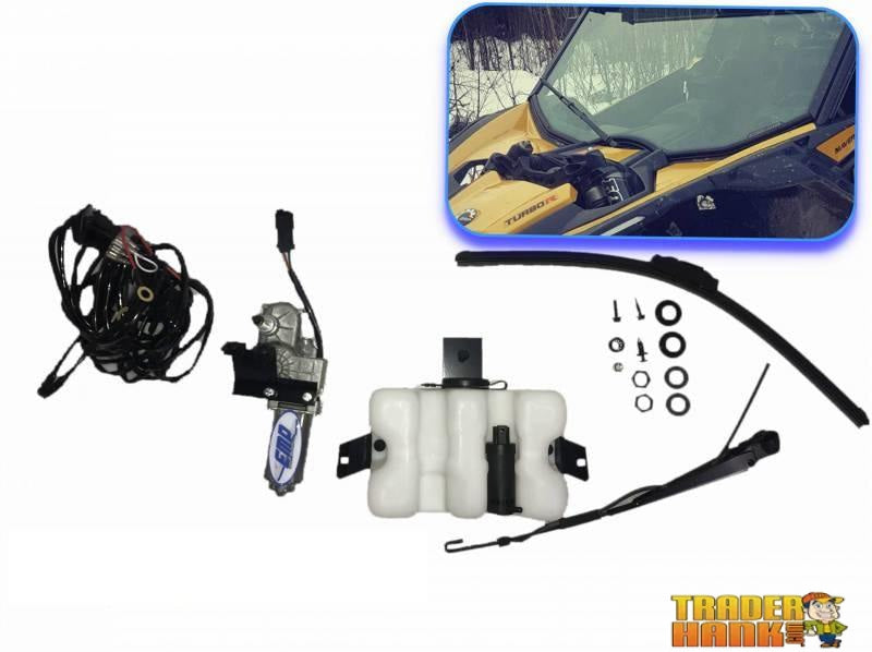 Can-Am Maverick X3 Electric Washer Wiper Kit (Lower Mount) | UTV ACCESSORIES - Free Shipping