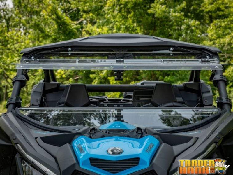 Can-Am Maverick X3 Flip Windshield | SUPER ATV WINDSHIELDS - Free Shipping