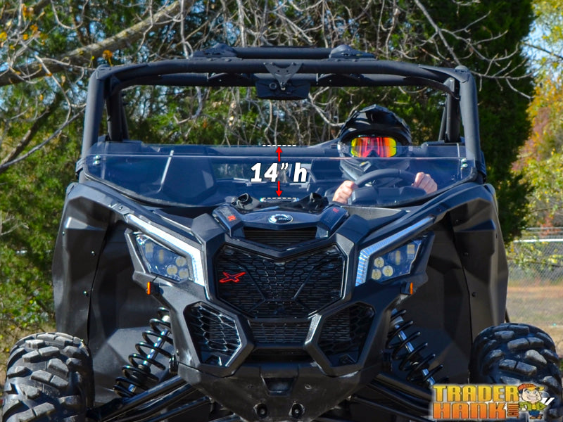 Can-Am Maverick X3 Half Windshield | Free shipping