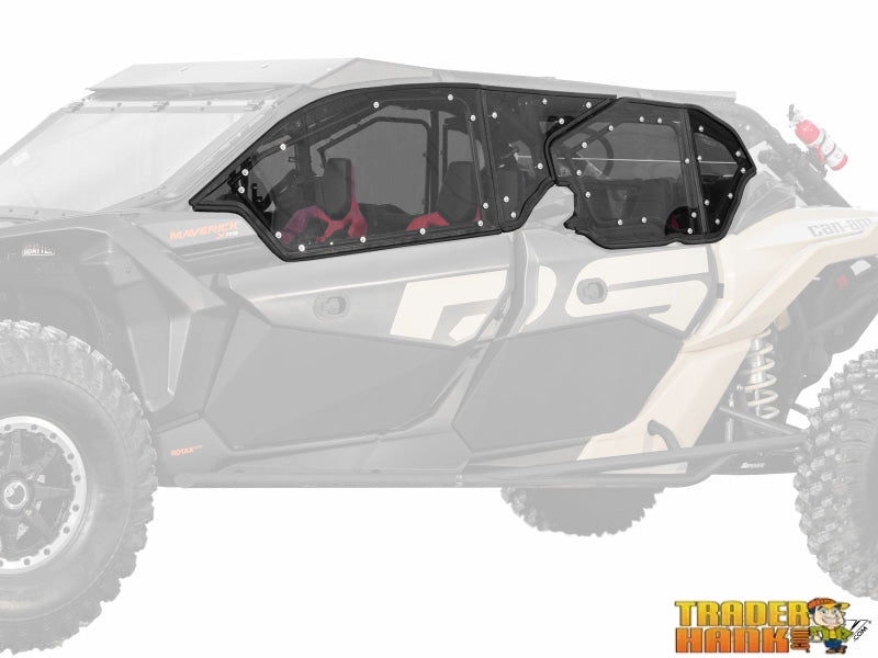 Can-Am Maverick X3 Max Hard Cab Enclosure Upper Doors | Free shipping