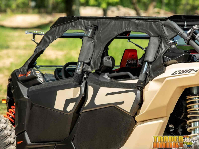 Can-Am Maverick X3 MAX Primal Soft Cab Enclosure Upper Doors | UTV Accessories - Free shipping