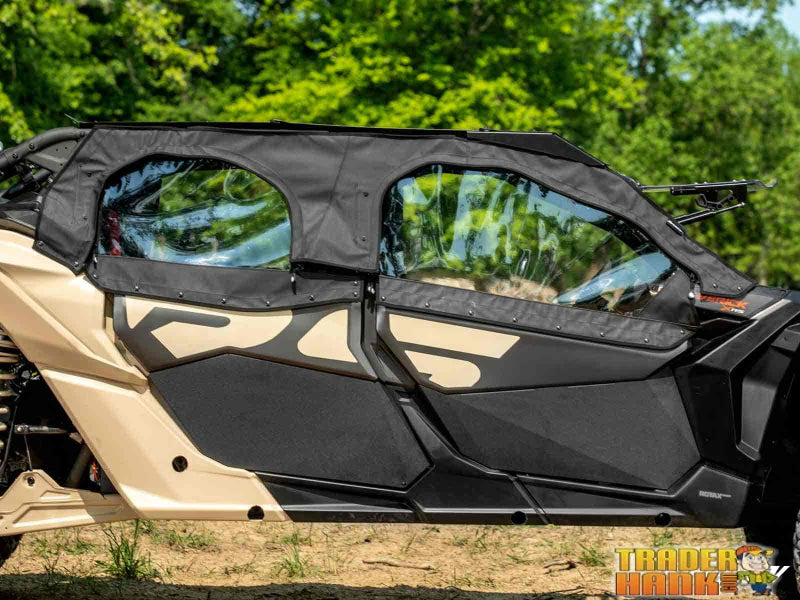 Can-Am Maverick X3 MAX Primal Soft Cab Enclosure Upper Doors | UTV Accessories - Free shipping