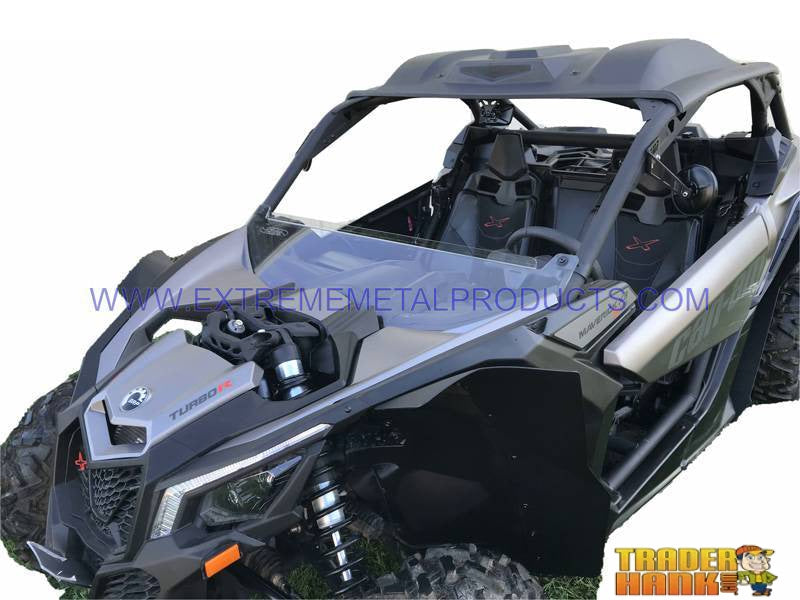Can-Am Maverick X3 Poly Roof Windshield and Cab back combo | UTV ACCESSORIES - Free Shipping