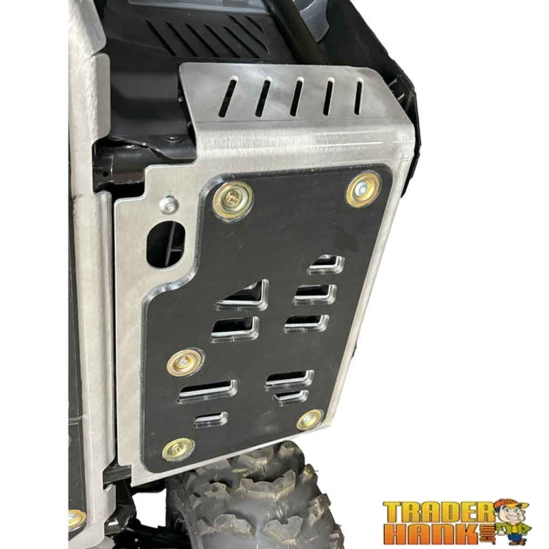 Can-Am Outlander 700 Ricochet 2-Piece Floor Board Skid Plate Set | ATV Skid Plates - Free shipping