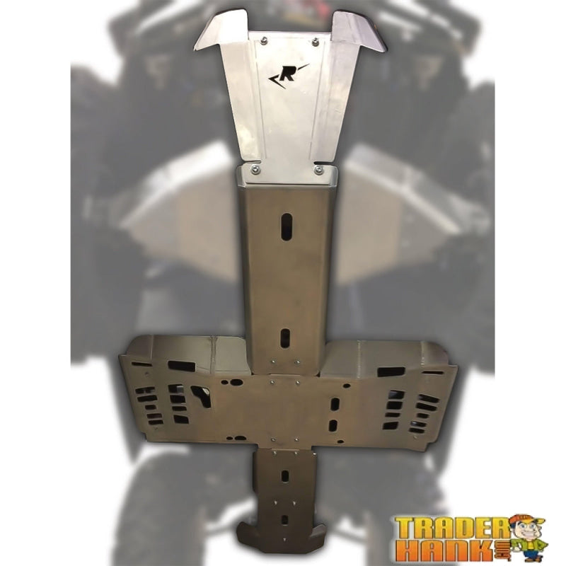 Can-Am Outlander 700 Ricochet 2-Piece Full Frame Skid Plate Set | ATV Skid Plates - Free shipping