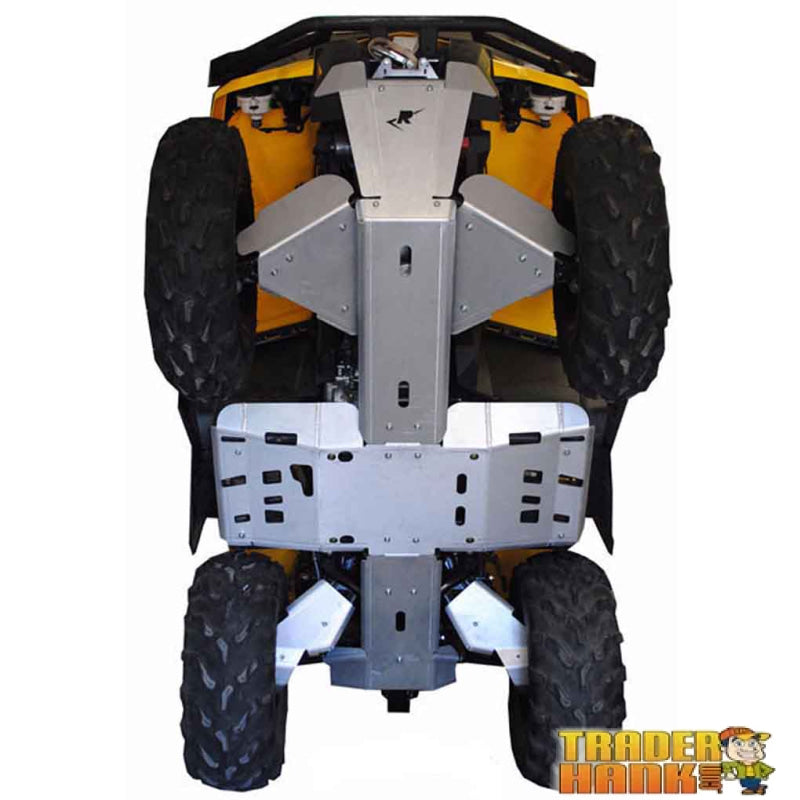 Can-Am Outlander-L 450 MAX Ricochet 8-Piece Complete Aluminum Skid Plate Set | Free shipping