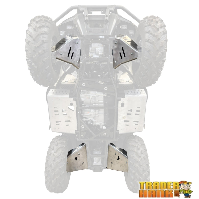 Can-Am Outlander Pro HD5 Ricochet Front & Rear A-Arm & CV Boot Guard Set 2023-2026 | ATV Skid Plates - Free shipping