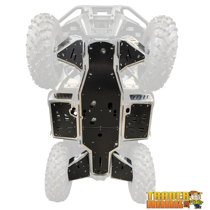 Can-Am Outlander Pro HD7 Ricochet Complete Skid Plate Set 2023-2026 | ATV Skid Plates - Free shipping