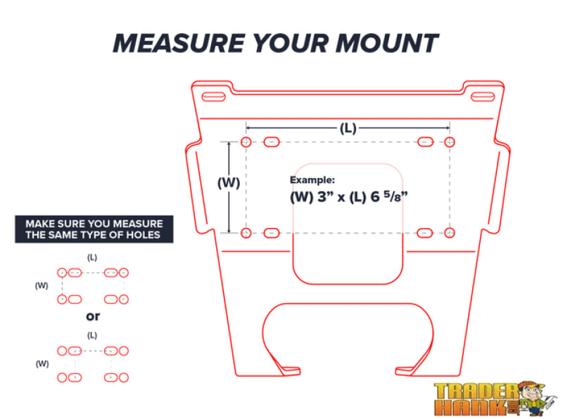 Can-Am Renegade Winch Mounting Plate | UTV Accessories - Free shipping