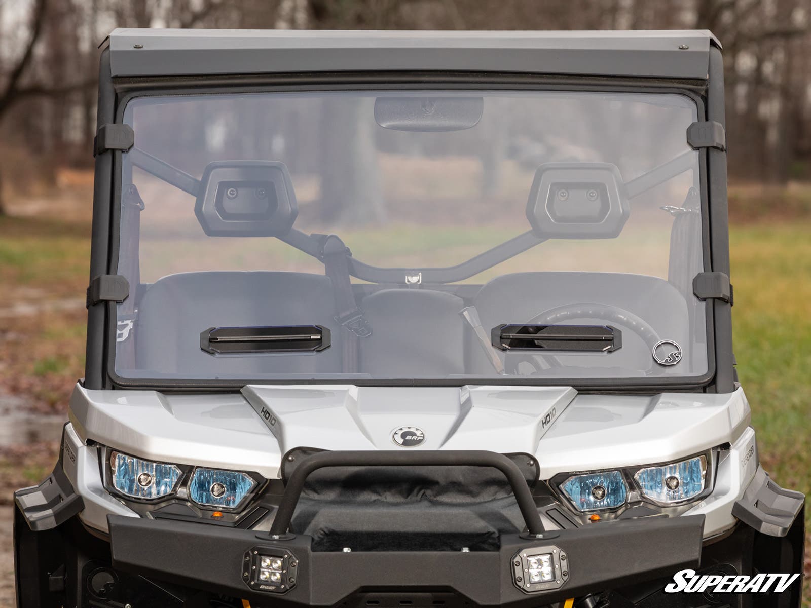 Can-Am Defender HD10 Vented Full Windshield