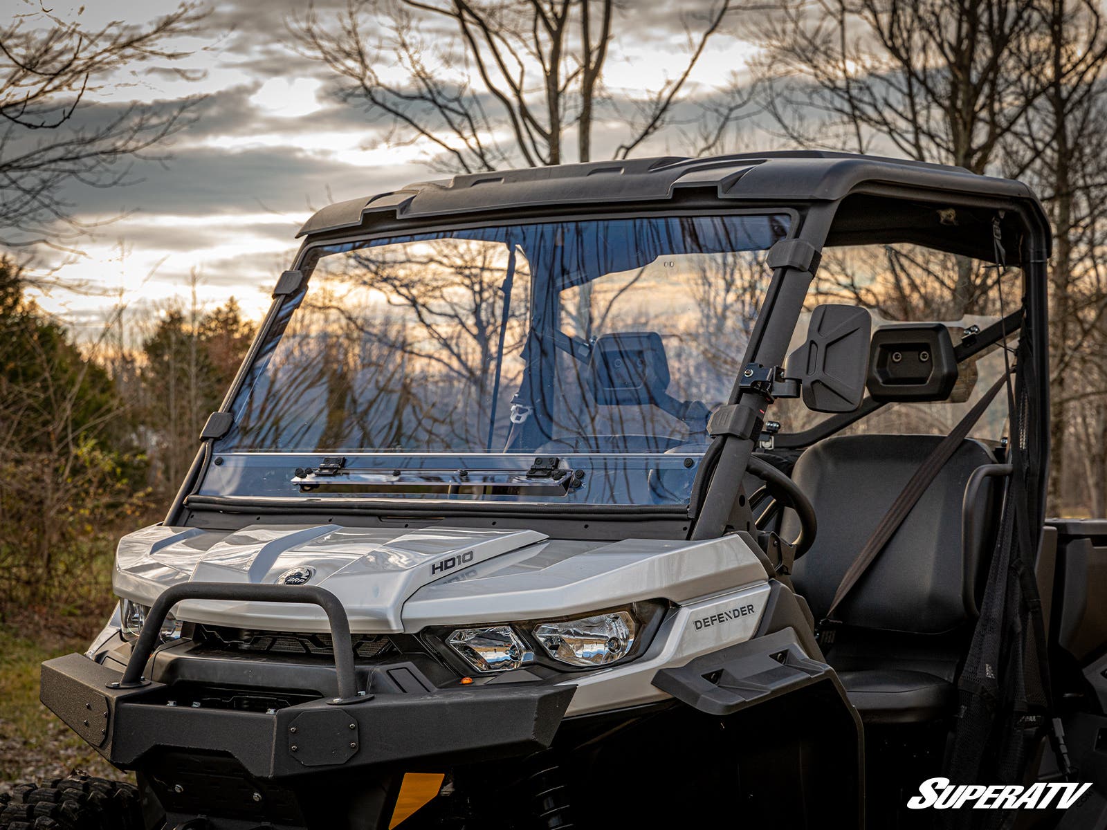 Can-Am Defender HD7 Vented Full Windshield
