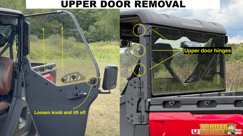 CF Moto U10 Pro Convertible Full Door Kit | Free shipping